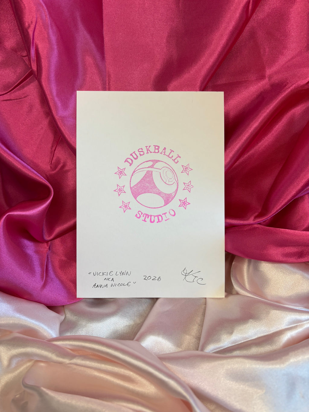 ANNA NICOLE PRINT