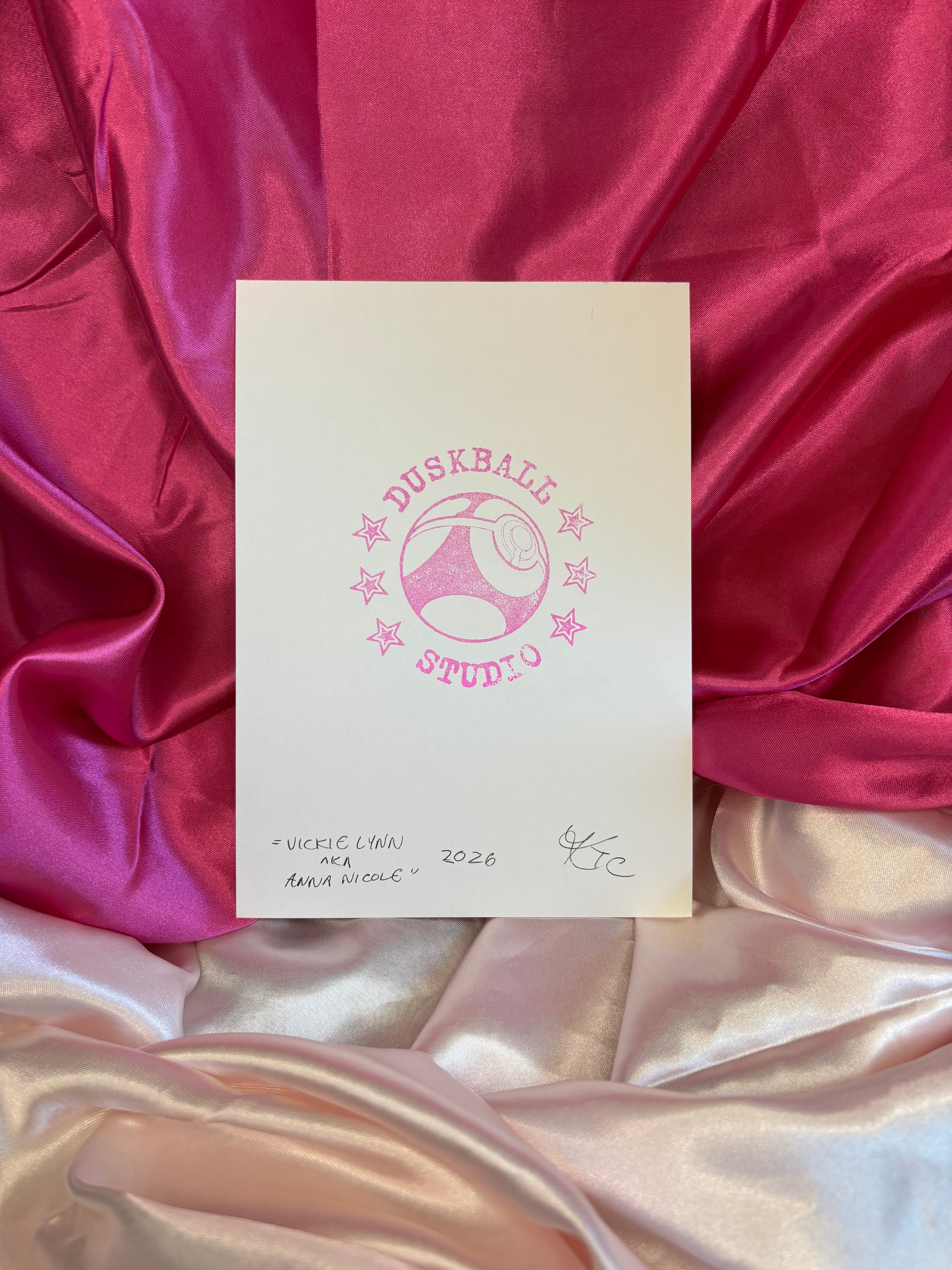 ANNA NICOLE PRINT