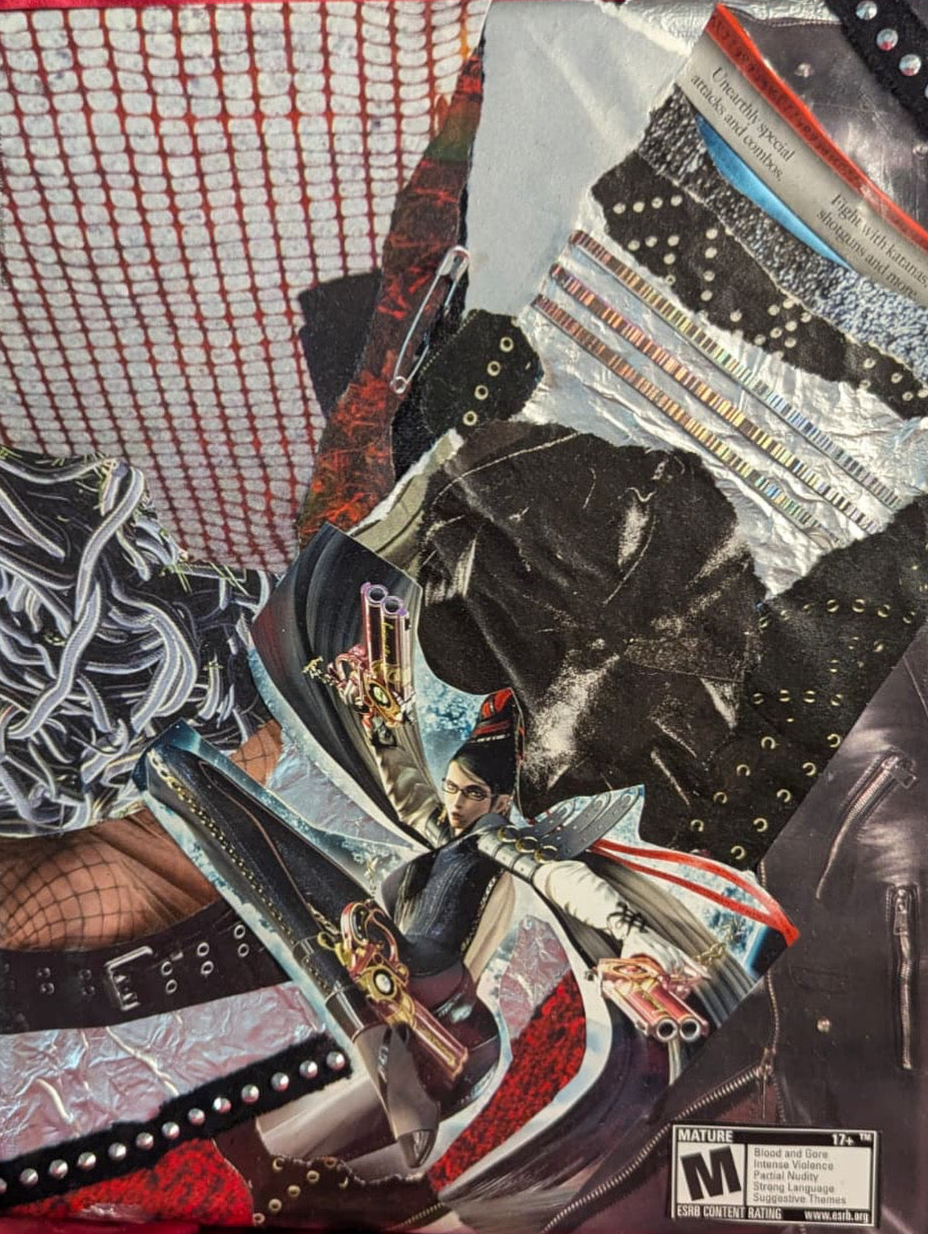 Y2K WITCH BAYONETTA PRINT