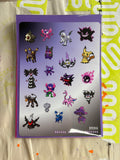 SPOOKY MYSTIC SPRITES STICKER SHEET